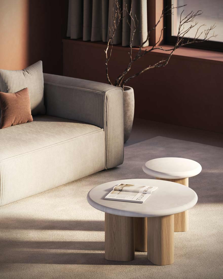 KAI SOFA - PILLAR COFFEE TABLES
