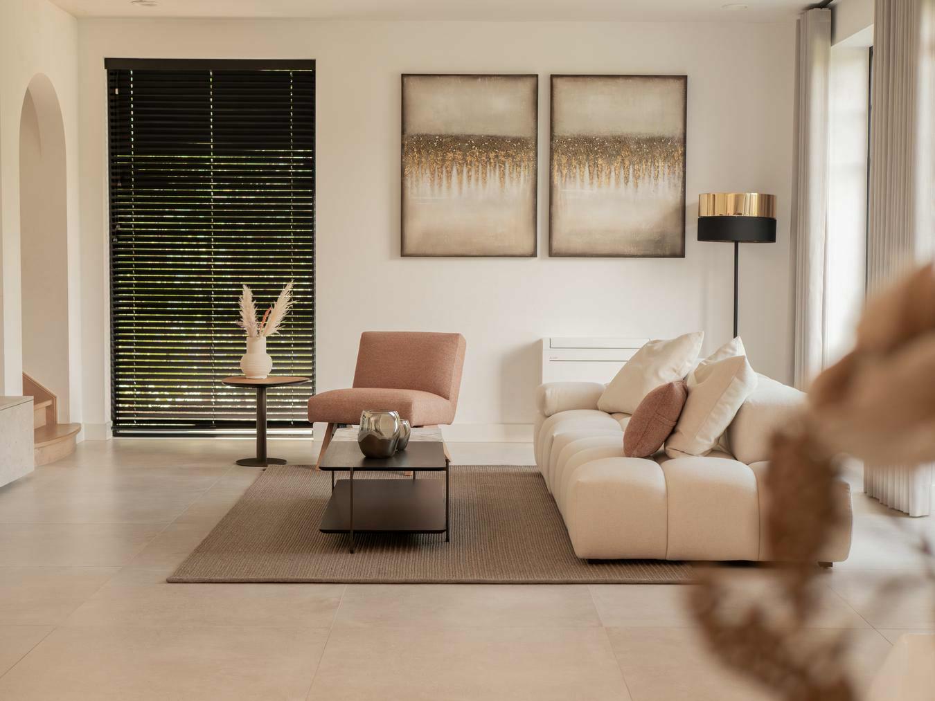 Cobble sofa | Dua coffee table | Pebble side table | Imka lounge