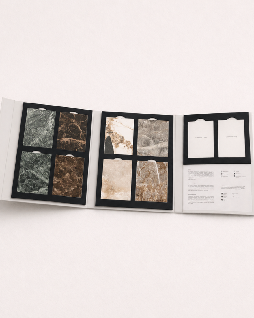 Ceramic Sample Book | Surfaces & Finishes | Paul Rogers | Paul Rogers